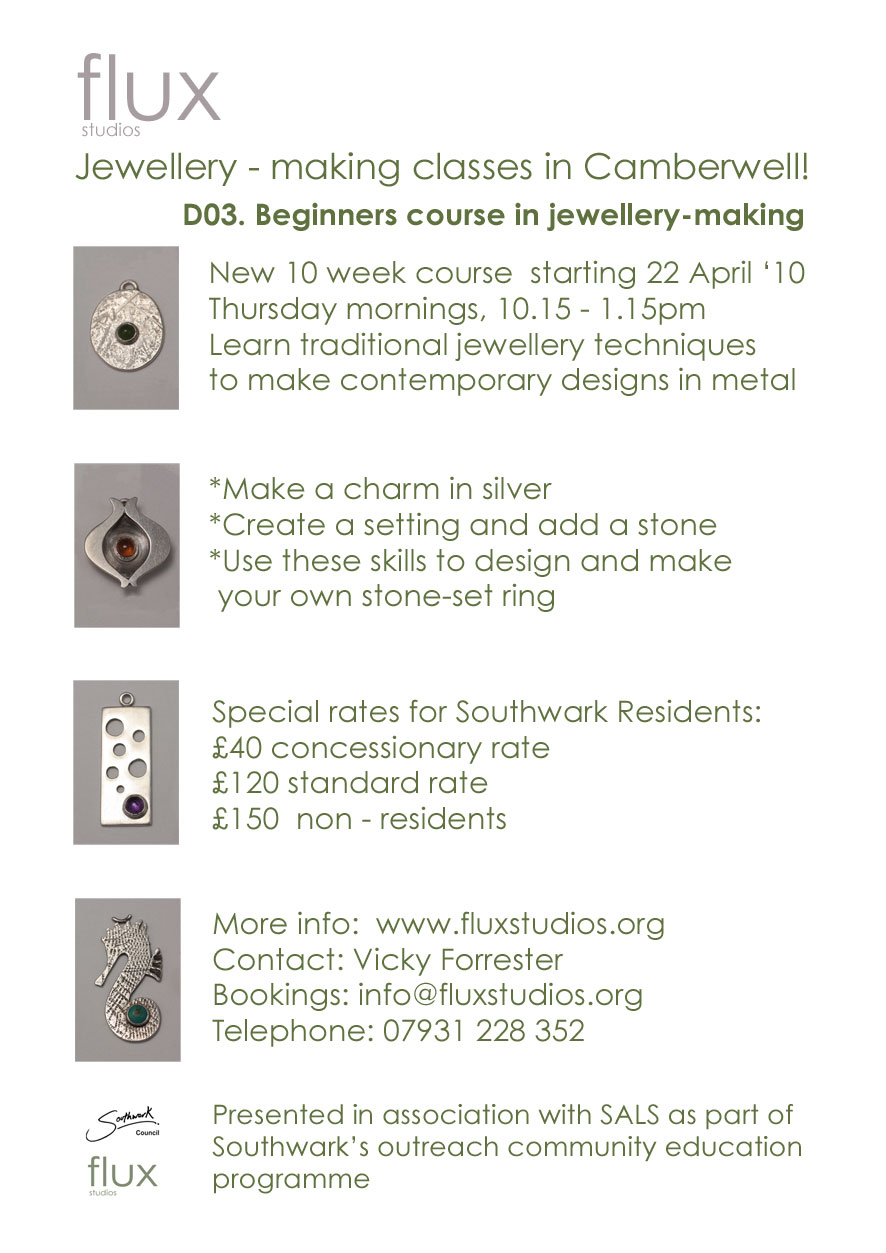 jewellery making course in Camberwell