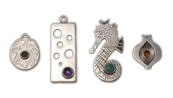 designa nd make your own silver pendants and charms