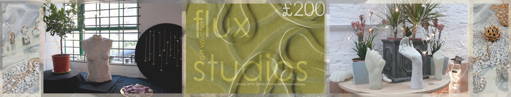 Flux gift vouchers can be used to buy at our jewellery exhibitions as well as to to join a course