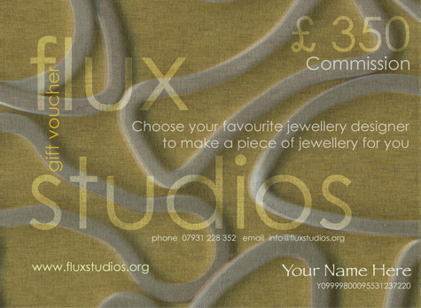 Flux Studios Jewellery Commision Voucher