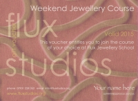 Weekend Jewellery Course Voucher for Flux Jewellery School