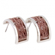 Julia Toledo brown earrings