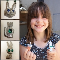 Amber's animals, Flux Junior Genius Jewellery competition