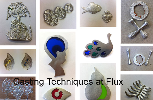 Learn casting techniques for jewellery at Flux Studios