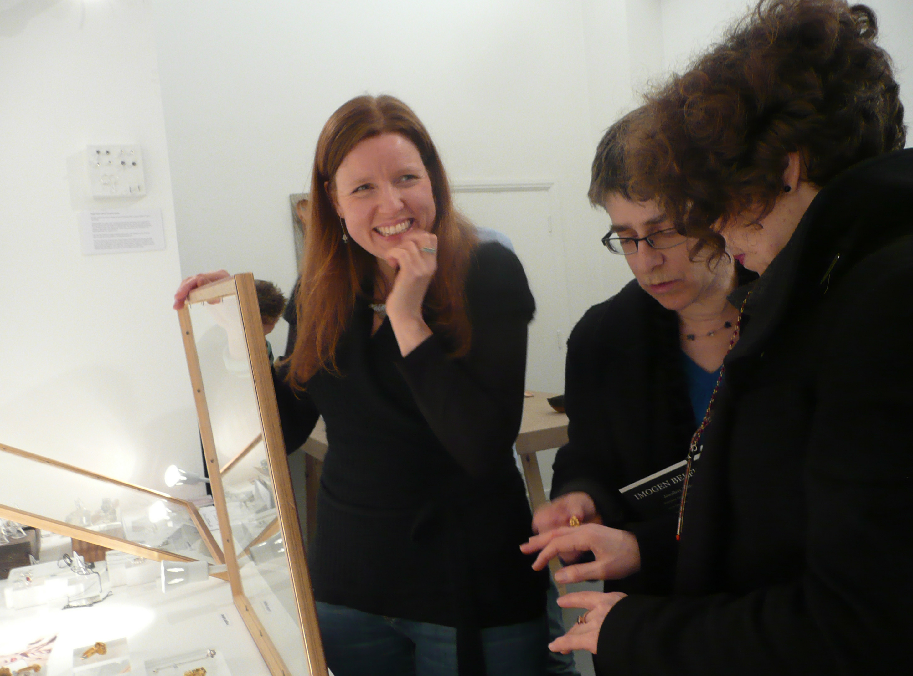 Flux jewellers exhibiting their work