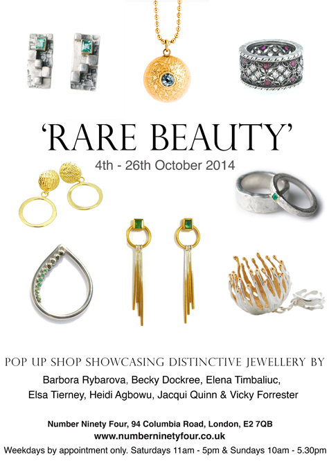 inspirational jewellery exhibition by Flux Jewellers